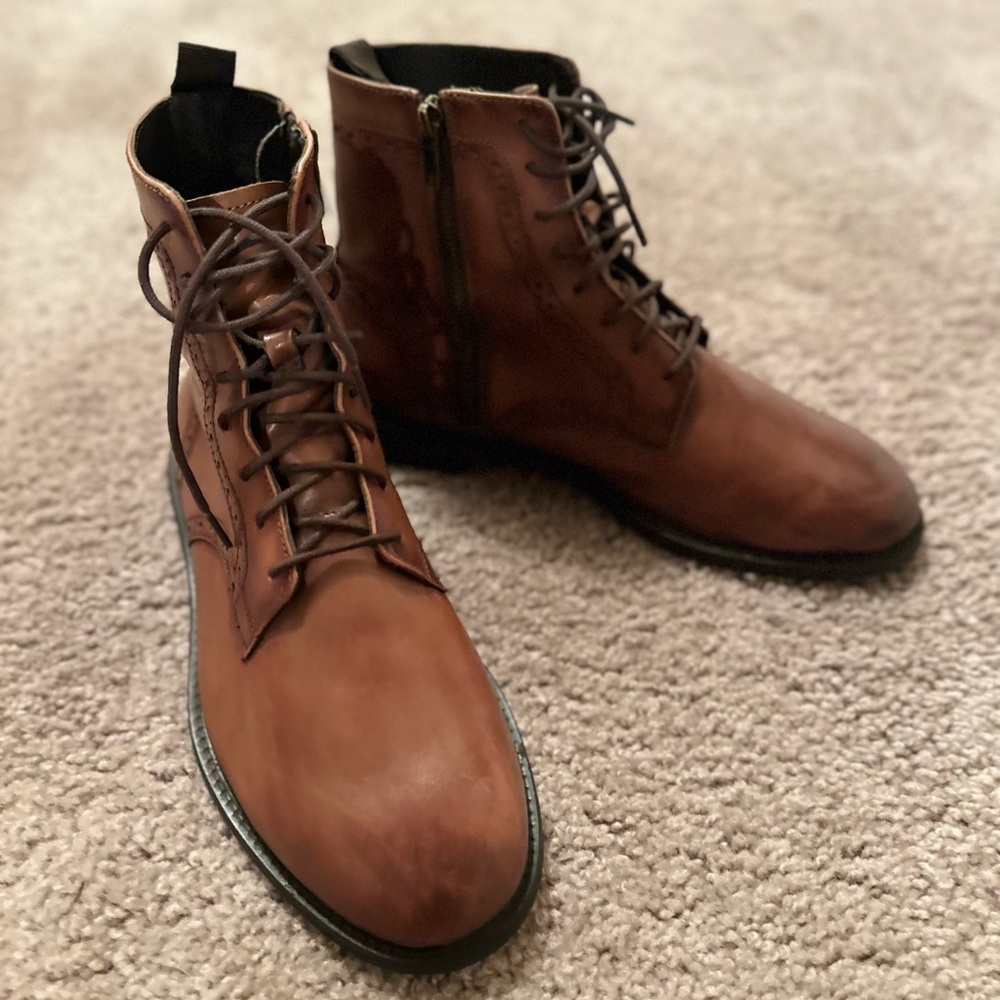 Zara Tan Boots